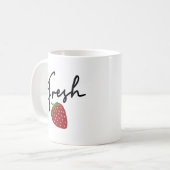 Strawberry Fresh Kaffeetasse (Vorderseite Links)