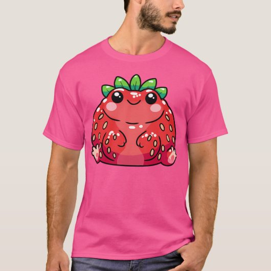 Strawberry Frog T-Shirt (Vorderseite)