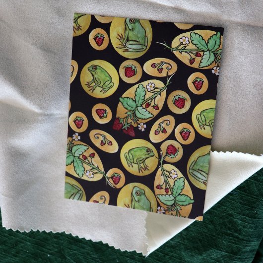 Strawberry Frogs Forever Postkarte