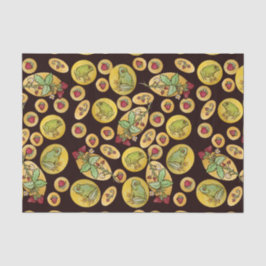 Strawberry Frogs Forever Seidenpapier