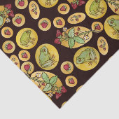 Strawberry Frogs Forever Seidenpapier (Ausschnitt)