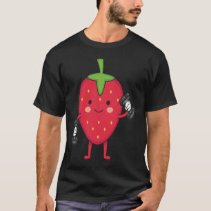 Strawberry Fruchtkostüm Workout Bodybuilding Lift T-Shirt