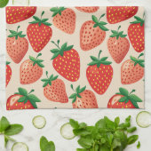 STRAWBERRY FRUIT GESCHIRRTUCH (Gefaltet)