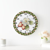 Strawberry Fruit Kitchen Wanduhr (Zuhause)