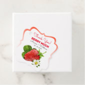 Strawberry Fruit Vielen Dank Geschenkanhänger (Beispiel)