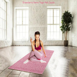 Strawberry Gems Yogamatte