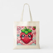 Strawberry Geschenktütenzubehör Tragetasche (Rückseite)