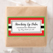 Strawberry-Geschmack hausgemachte Lippenbalsam (Insitu)