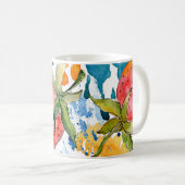 Strawberry gesundes Essen. Waterfarbe Kaffeetasse (VorderseiteRechts)