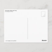 Strawberry-Gift-Dartfrosch Postkarte (Rückseite)