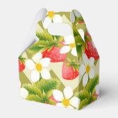 Strawberry Gift Favor Box Geschenkschachtel (Vorderseite)