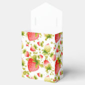 Strawberry Gift Favor Box Geschenkschachtel (Geöffnet)