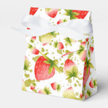 Strawberry Gift Favor Box