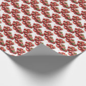 Strawberry Gift Wrap Wrapping Paper Geschenkpapier (Ecke)