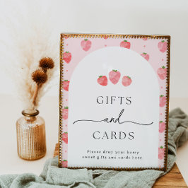 Strawberry Gifts Sign | Erdbeerzeichen