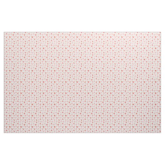 Strawberry Gingham Fabric Stoff (Yard (91,4 cm))