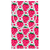 Strawberry Girl 1. Geburtstag Party Kleine Geschen Geschenktüte (Rückseite)