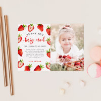 Strawberry Girl Birthday Berry Much Foto