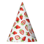 Strawberry Girl Birthday Party Partyhütchen (Links)