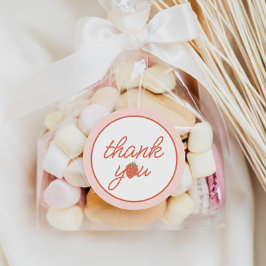 Strawberry Girls 1. Geburtstag Gefallen Runder Aufkleber