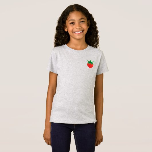 Strawberry Girls' Slim Fit T - Shirt (Vorne ganz)