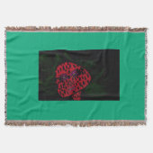 Strawberry Glamour  Decke (Vorderseite)