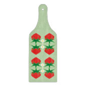Strawberry Glass Cutting Board Schneidebrett (Vorderseite)