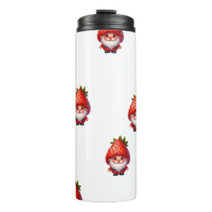 Strawberry Gnome Charm Thermosbecher