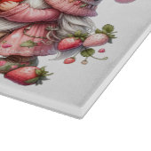 Strawberry Gnome Glass Cutting Board Schneidebrett (Ecke)