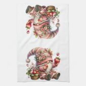 Strawberry Gnome Kitchen Handtücher (Vertikal)