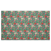 Strawberry Green Botanical Stoff (Fat Quarter (45,7 x 55,9 cm))