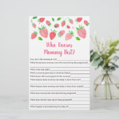 Strawberry Greenery, die Mommy Best Game kennen (Stehend Vorderseite)