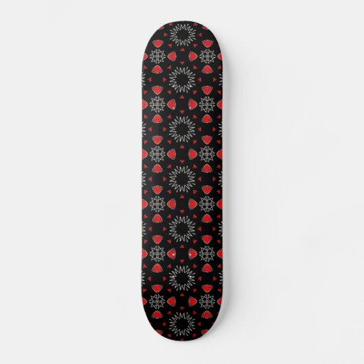 Strawberry Halloween Skateboard (Vorderseite)