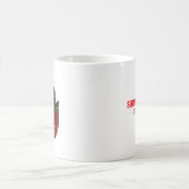 Strawberry Handbag Design - Hyper-Realistischer So Kaffeetasse (Mittel)