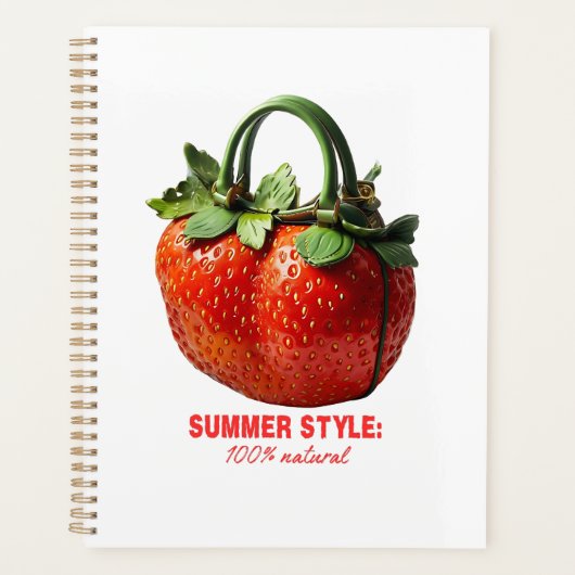 Strawberry Handbag Design - Hyper-Realistischer So Planer (Vorderseite)