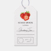 Strawberry Hang Tag Geschenkanhänger (Vorderseite)