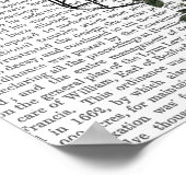 Strawberry Hare Poster (Ecke)