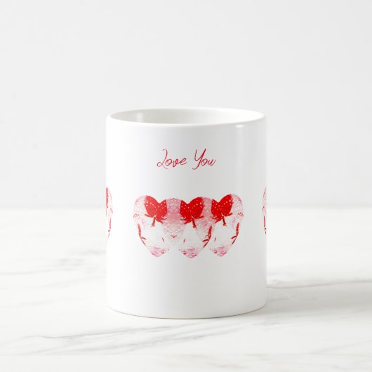 Strawberry Hearts Kaffeetasse (Mittel)