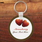 Strawberry Hearts Schlüsselanhänger (Vorderseite)