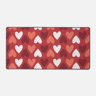 Strawberry Hearts Schreibtischunterlage