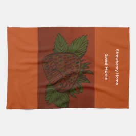 Strawberry Home Sweet Home Kitchen Towel Geschirrtuch