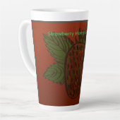 Strawberry Home Sweet Home Large Mug Milchtasse (Linke Ecke)