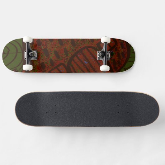 Strawberry Home Sweet Home Skateboard (Horizontal)