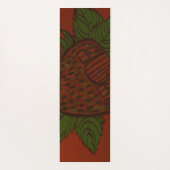 Strawberry Home Sweet Home Yogamatte (Rückseite)