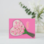 "Strawberry Ice Cream"  Postkarte (Stehend Vorderseite)