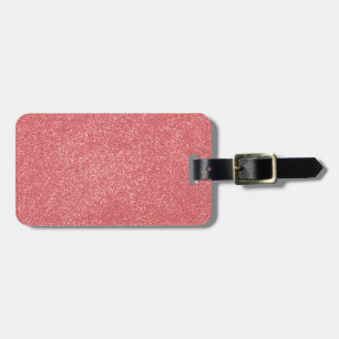 Strawberry Ice PINK with Glitter Gepäckanhänger