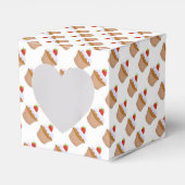 Strawberry Iced Bun Cake Pattern Geschenkschachtel (Vorderseite)