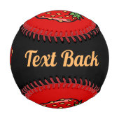 Strawberry Icon Baseball (Rückseite)