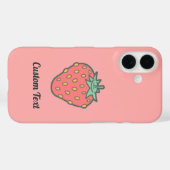 Strawberry Icon Case-Mate iPhone Hülle (Rückseite (Horizontal))