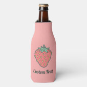 Strawberry Icon Flasche Cooler Flaschenkühler (Flaschenvorderseite)